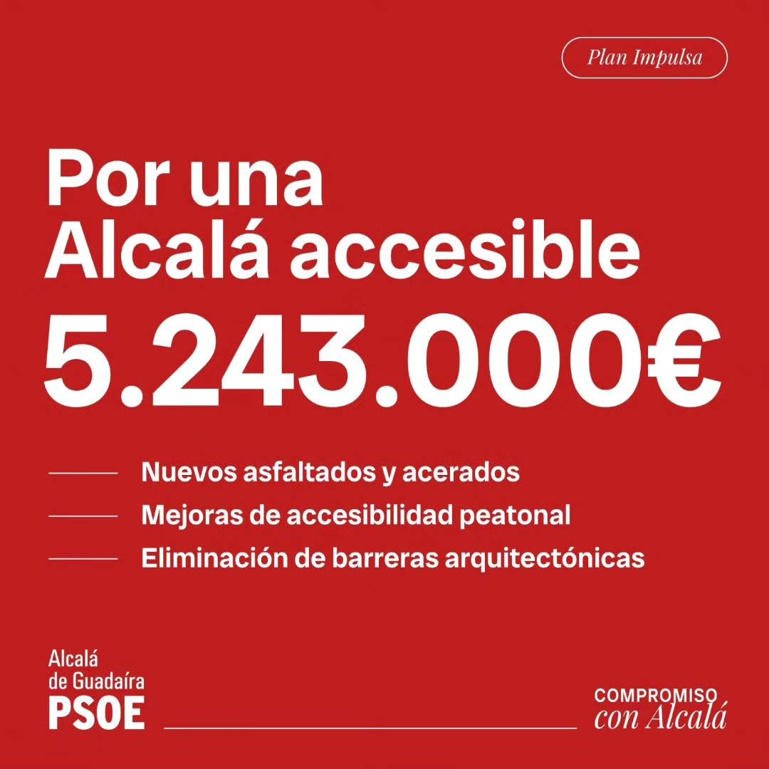 Por una Alcalá accesible